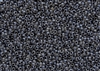 15/0 Toho Japanese Seed Beads - Black Lined Crystal #344