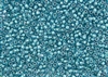 15/0 Toho Japanese Seed Beads - Teal Lined Aqua #377