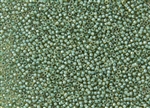 15/0 Toho Japanese Seed Beads - Teal Lined Topaz #380