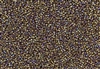 15/0 Toho Japanese Seed Beads - Brown Opaque Rainbow #406