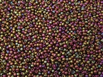 15/0 Toho Japanese Seed Beads - Dark Topaz Gold Luster #459