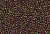 15/0 Toho Japanese Seed Beads - Purple / Green Iris Metallic #509