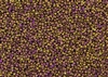 15/0 Toho Japanese Seed Beads - Raku Copper Gold Iris Metallic Matte #514F