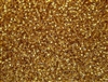 15/0 Toho Japanese Seed Beads - 24K Gold Lined Crystal #701