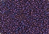 15/0 Toho Japanese Seed Beads - Purple Iris Metallic Matte #704