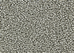 15/0 Toho Japanese Seed Beads - Sterling Silver Plated Metallic #714