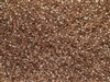 15/0 Toho Japanese Seed Beads - Copper Lined Crystal #740