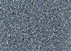 15/0 Toho Japanese Seed Beads - Montana Blue Lined Crystal Rainbow #773