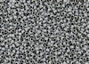 15/0 Toho Japanese Seed Beads - Black Lined Grey Ceylon Pearl #820