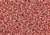 15/0 Toho Japanese Seed Beads - Tomato Soup Ceylon Pearl #906