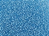 15/0 Toho Japanese Seed Beads - White Lined Aqua #931