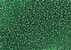 15/0 Toho Japanese Seed Beads - Emerald Green Transparent Matte #939F