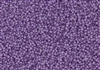 15/0 Toho Japanese Seed Beads - Frosted Light Purple Lined Crystal #943F