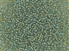 15/0 Toho Japanese Seed Beads - Sea Foam Lined Topaz #952