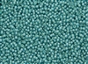 15/0 Toho Japanese Seed Beads - Aqua Transparent Mint Lined #954