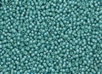 15/0 Toho Japanese Seed Beads - Aqua Transparent Mint Lined #954