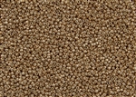 15/0 Toho Japanese Seed Beads - PermaFinish Peach Gold Metallic #PF551