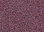 15/0 Toho Japanese Seed Beads - PermaFinish Pink Lilac Metallic #PF553