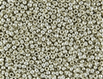 15/0 Toho Japanese Seed Beads - PermaFinish Silver Metallic #PF558