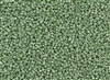15/0 Toho Japanese Seed Beads - PermaFinish Lime Green Metallic #PF560