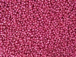 15/0 Toho Japanese Seed Beads - PermaFinish Hot Pink Metallic #PF563