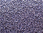 15/0 Toho Japanese Seed Beads - PermaFinish Purple Metallic #PF567