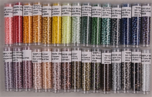 30 Tubes of 8/0 Toho Japanese Seed Beads LOT #10