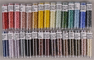 30 Tubes of 8/0 Toho Japanese Seed Beads LOT #3