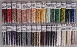 30 Tubes of 8/0 Toho Japanese Seed Beads LOT #5