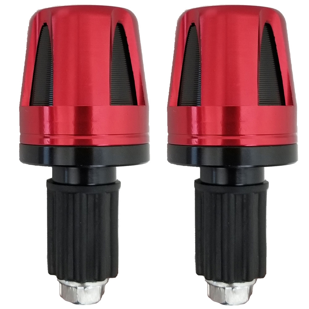 Sixty61 Red and Black Bar Ends