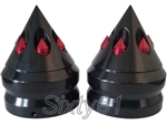 sixty61 gatling fork cover black-red