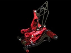 adjustable red rearsets Honda CBR 954 929 RR