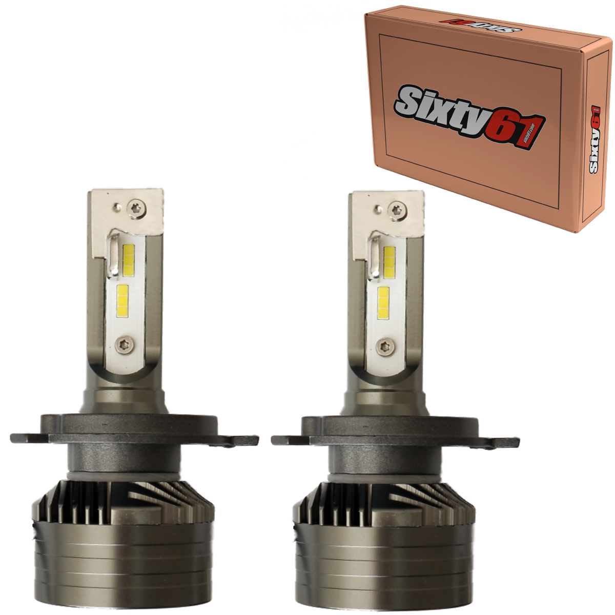 Sixty61 LED Headlight Bulbs for Ski Doo Freeride 800 850 2012-2017