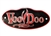Voodoo Exhaust Badge in Black and Red