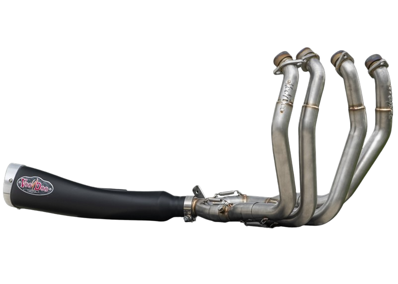 Hayabusa Exhaust 1999-2024 Mojo in Black by Voodoo Sixty61
