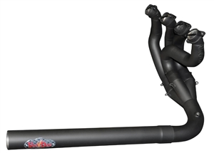 ZX-14R Exhaust 2006-2024 Competition Sidewinder Voodoo Black Sixty61