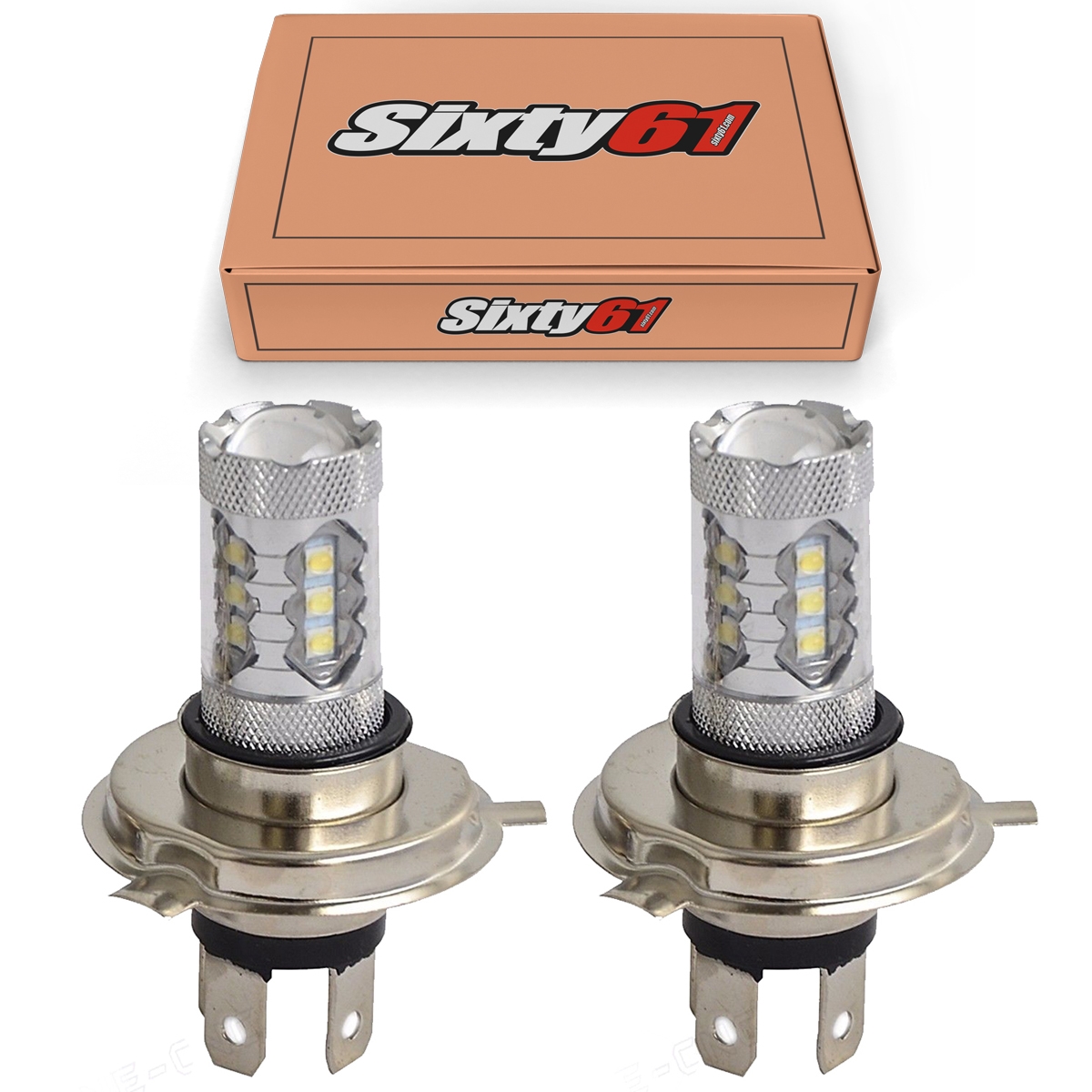 Sixty61 LED Headlight Bulbs for Ski Doo Z583 1997 1998 1999
