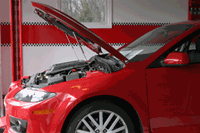 Redline Tuning Hood QuickLift: Mazdaspeed 6