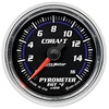 Autometer Cobalt Series: 2" Pyrometer (0-1600 F)