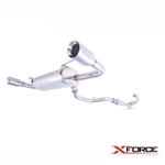 XForce BL Series Stainless Steel 3" Turbo Back Exhaust System: Mazdaspeed 3 (2010+)