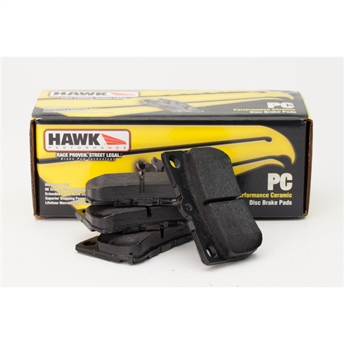 Hawk PC Front Brake Pads: Ford Focus ST