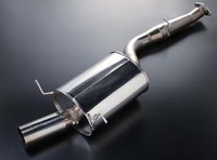 AutoExe Stainless Muffler: Mazda RX-7