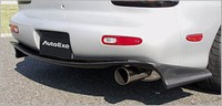 AutoExe Carbon Fiber Rear Skirts RX-7