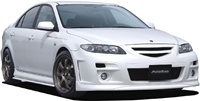 AutoExe Fiberglass Front Bumper and Grill Mazda 6