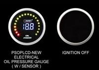 ProSport Digital Oil Pressure Gauge - 52mm