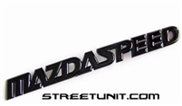 StreetUnit Black Out Mazdaspeed Emblem