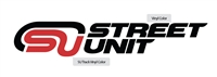 Street Unit Performance Vinyl Decal: Stacked Logo