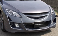 AutoExe Front Bumper and Grill: 2009 Mazda 6