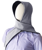 Hoodie Scarf - Reversible hat and a scarf in one, warm Polartec and knit - Adaptive Wheelchair Clothing