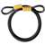 Master Lock 78DPF Looped End Cable, Steel Shackle